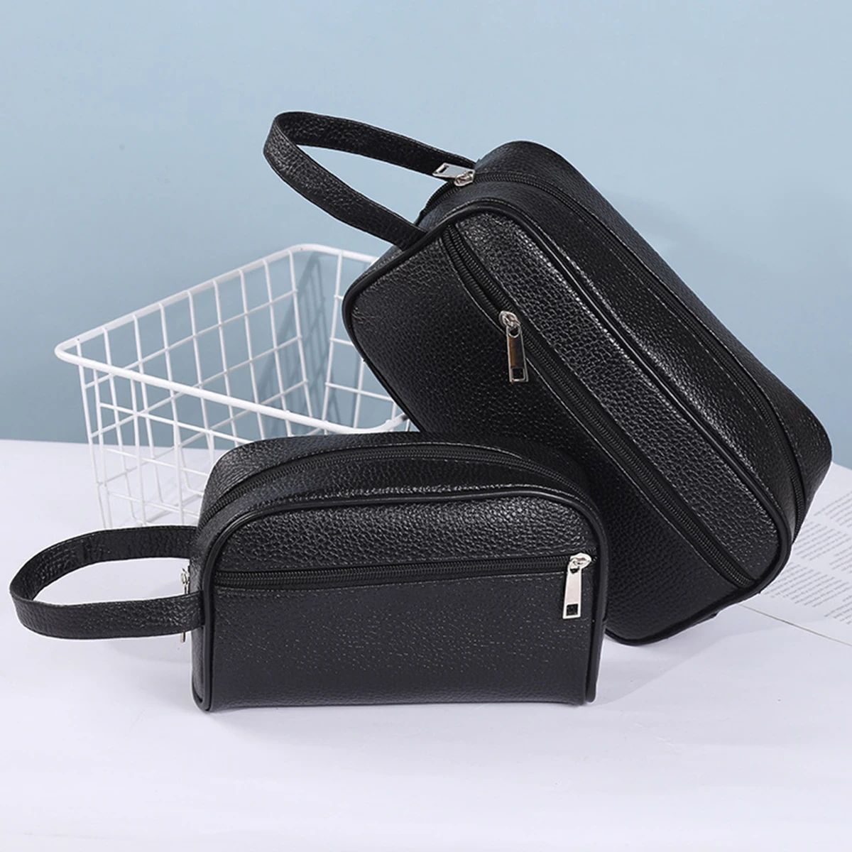 Vintage PU Leather Mens Wallet Pouch