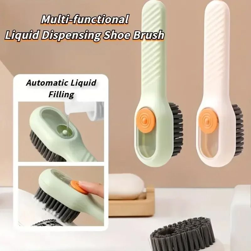 Multi Function Shoe Cleaning Brush Soft Bristle Hand Pressure Spot Scrub Brush