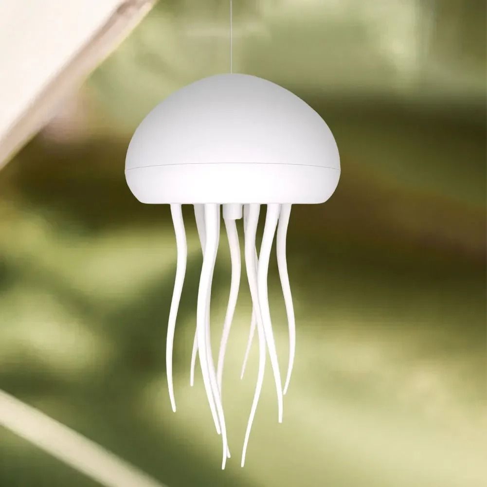 Cartoon Dancing Jellyfish RGB Night Light