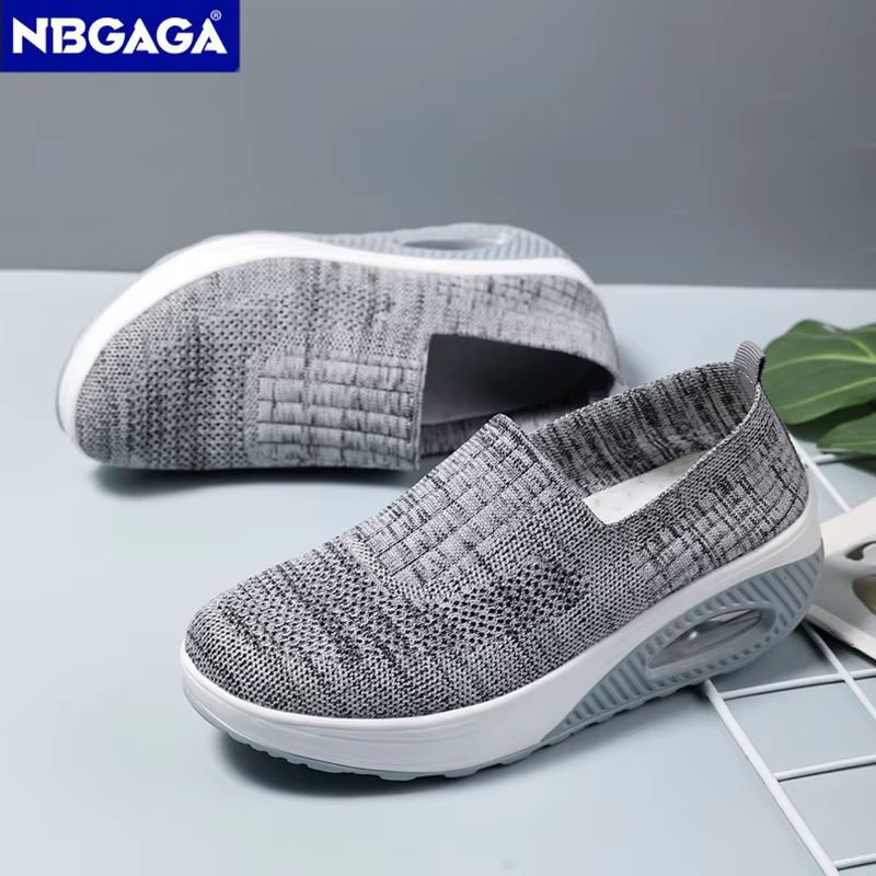Women's Air Cushion Orthopedic Walking Shoes with Non-Slip Wedge Sole