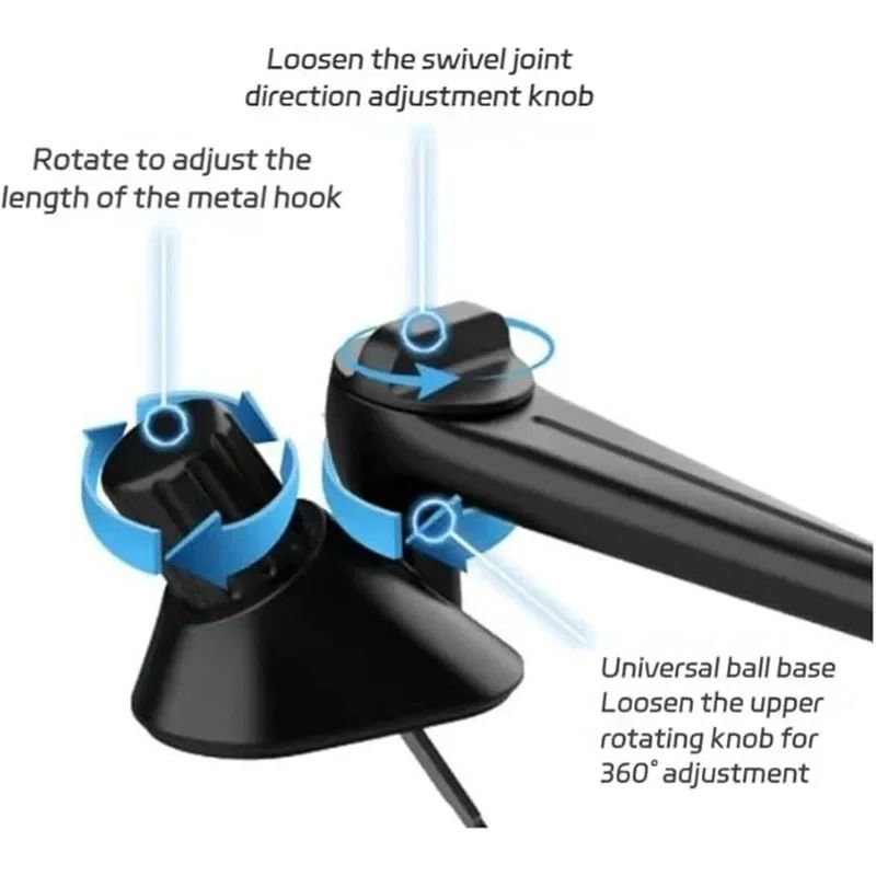 Drum & Cymbal Percussion Instrument Air Vent Clip