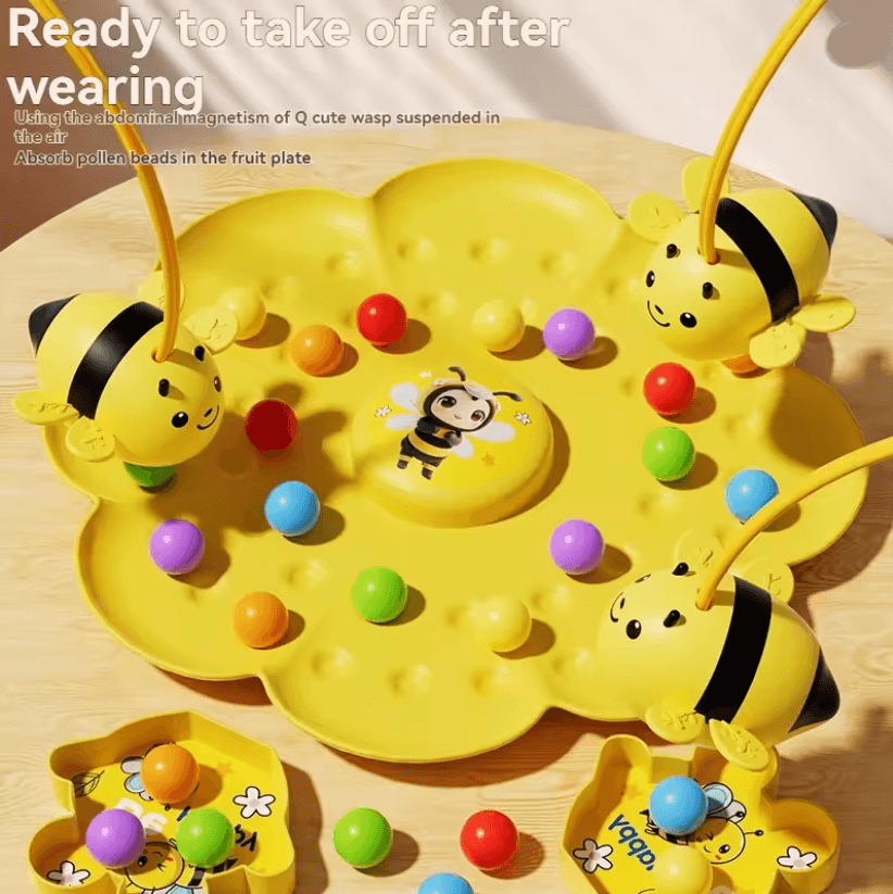Magnetic Honey Collection Fishing Game for Kids and Families