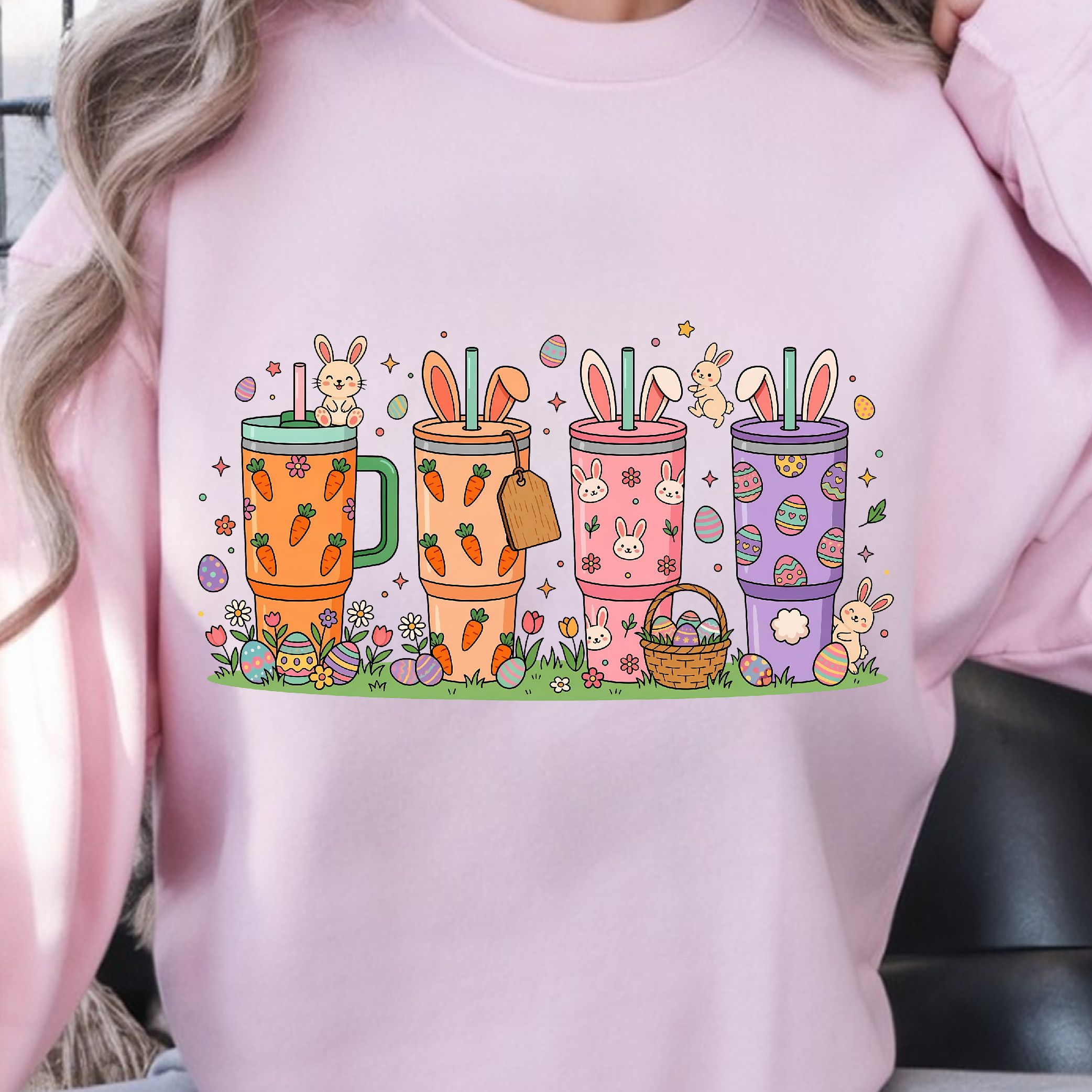 Tembler Bunny T-Shirt, Easter Bunny Shirt, Cute Bunny Spring Tee