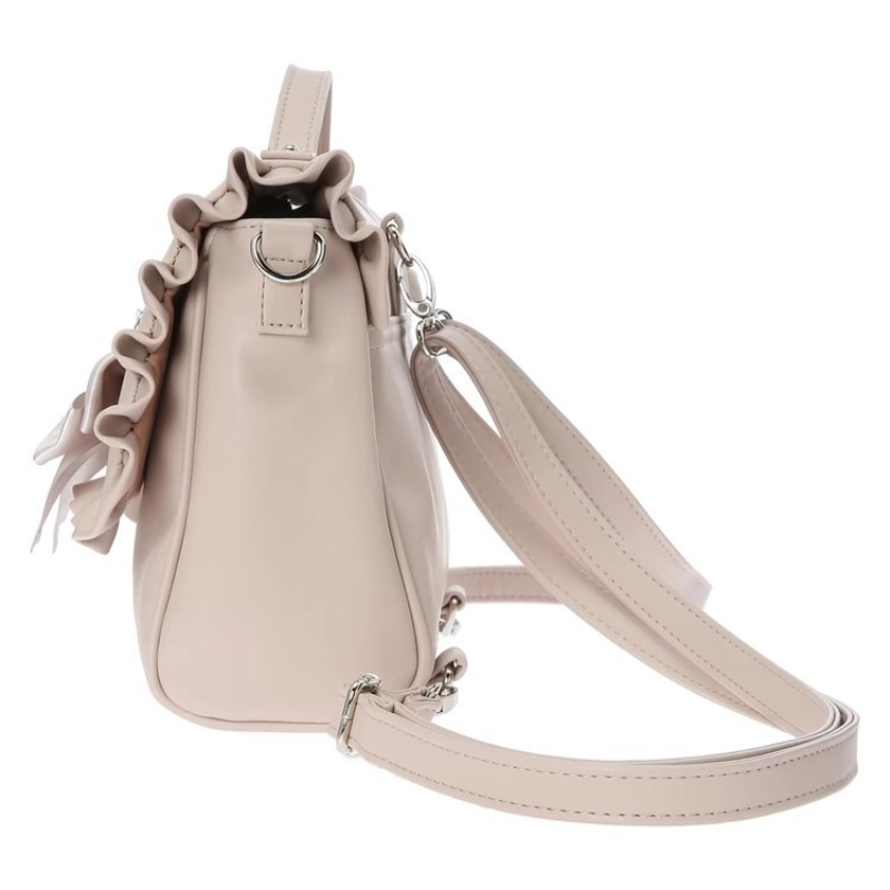 Casual PU Leather Crossbody Handbag Backpack Double Shoulder Ita Bag