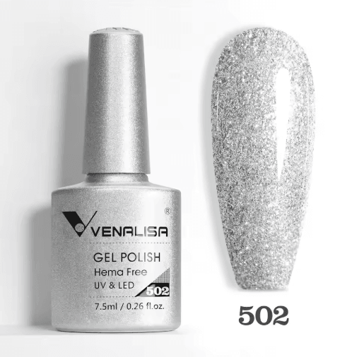 Venalisa HEMA and TPO Free Glitter Gel Nail Polish Jelly Pink Nude Collection