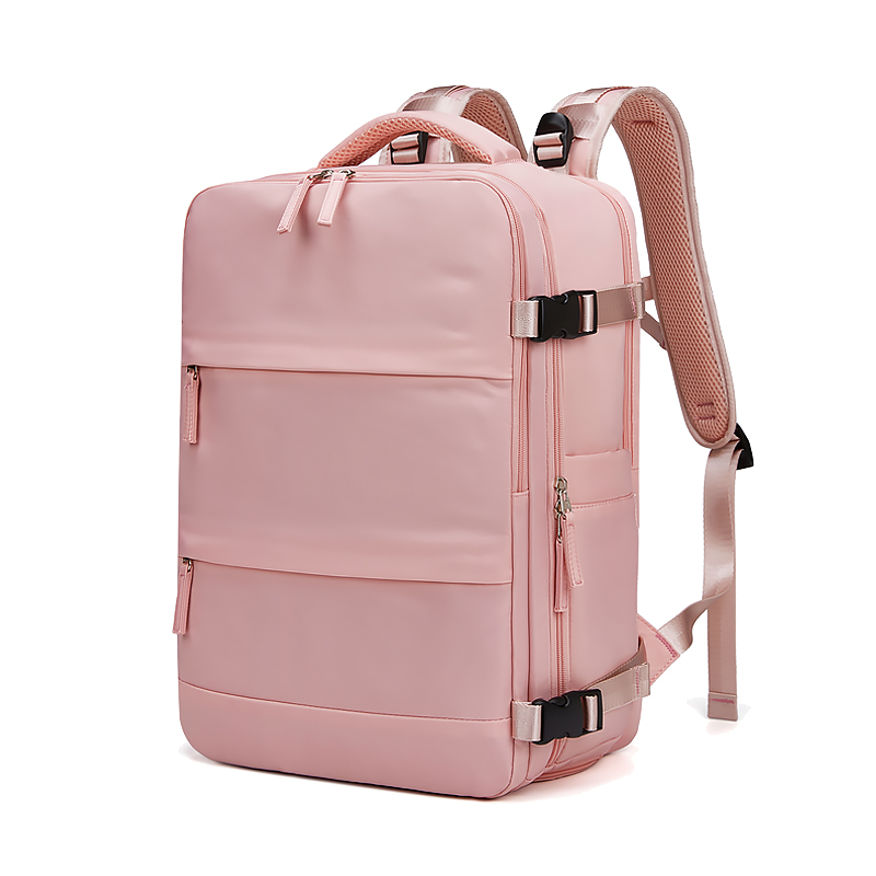 Waterproof Business Laptop Backpack, Women Travel Backpack with Shoe Bag