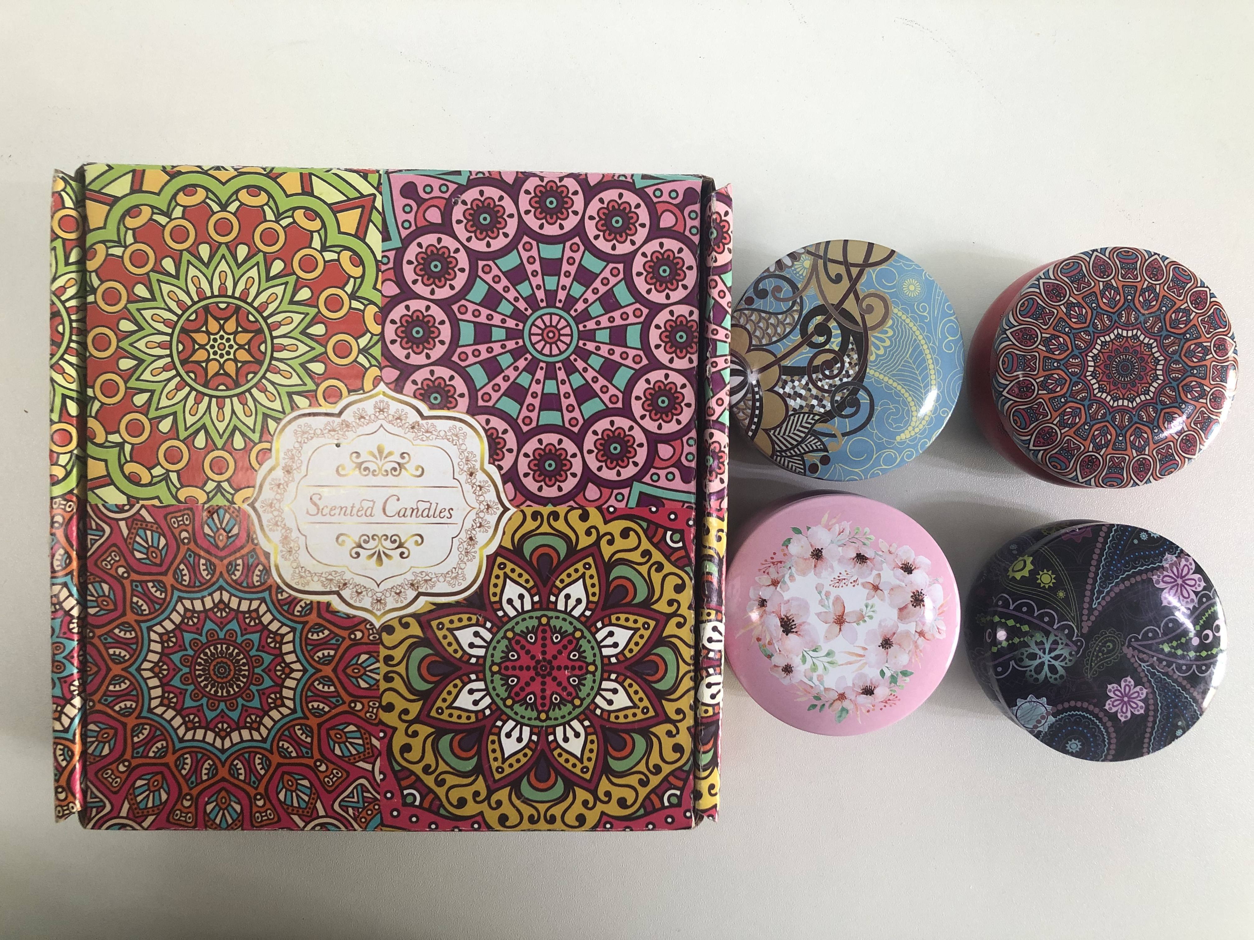 Obisesio Scented Candles Set for Home Aromatherapy, Soy Wax Candles, Perfect Gift for Women, Men & Friends