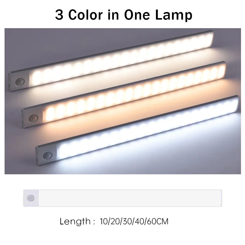 Ultra-Thin Magnetic Wireless LED Smart Night Light