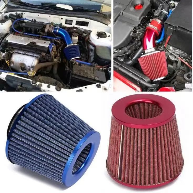 76mm Mushroom Head High Flow Performance Air Filter for Engine Tuning