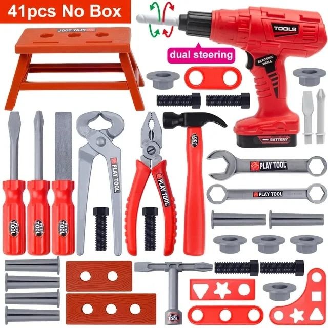 Childrens Engineer Simulation Repair Tool Kit – Interactive Builder Playset