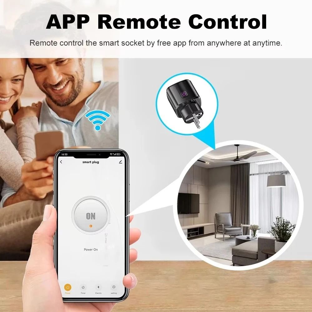 20A High-Fidelity Smart European WiFi Socket and Energy Management Infrastructure