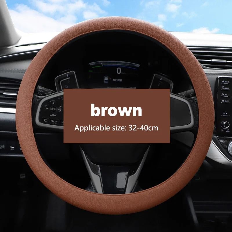 Universal Silicone Steering Wheel Cover Soft Elastic Grip