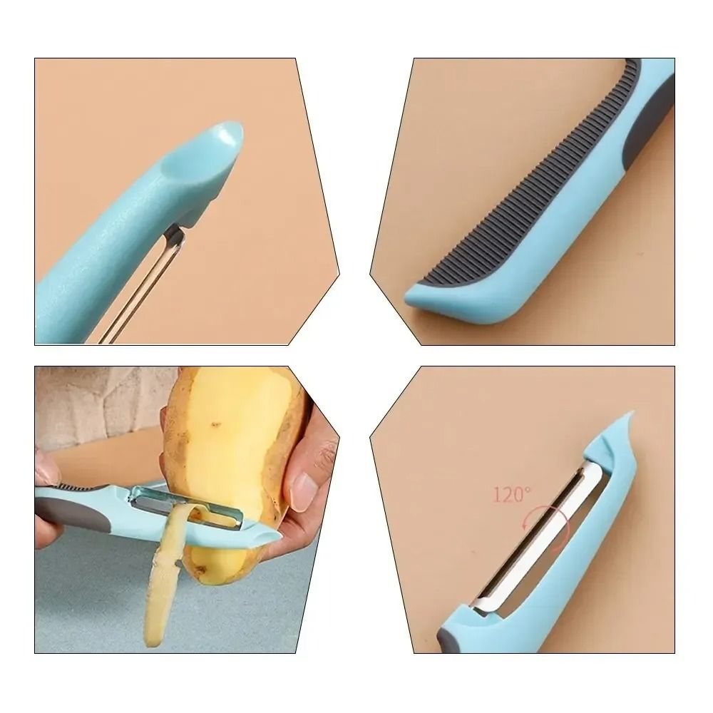 Stainless Steel Multi-Functional Vegetable and Fruit Peeler Kitchen Tool