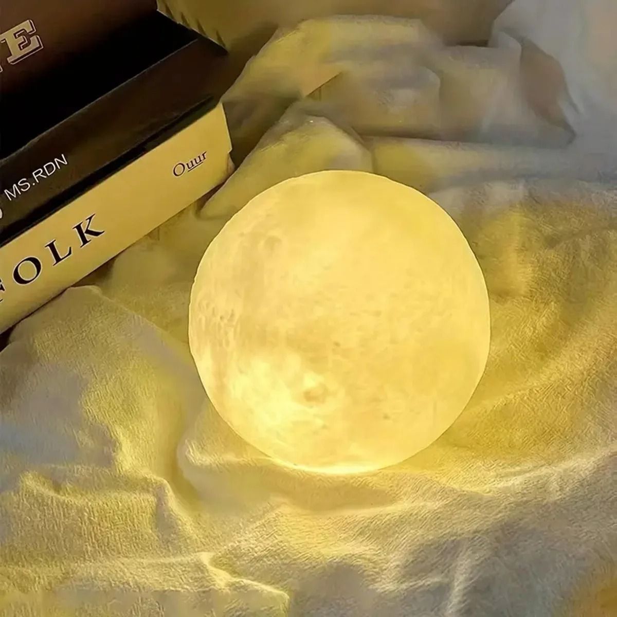 3D Moon Night Light Lamp