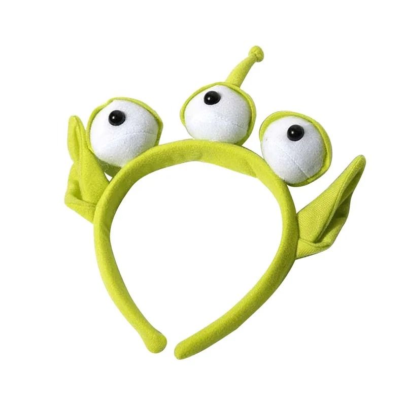 Toy Story Alien Plush Hairband Cute Cartoon Face Washing Headband