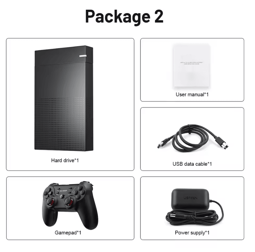 12TB Retro Super Console Hyperspin Launchbox Playnite with 86000 Games