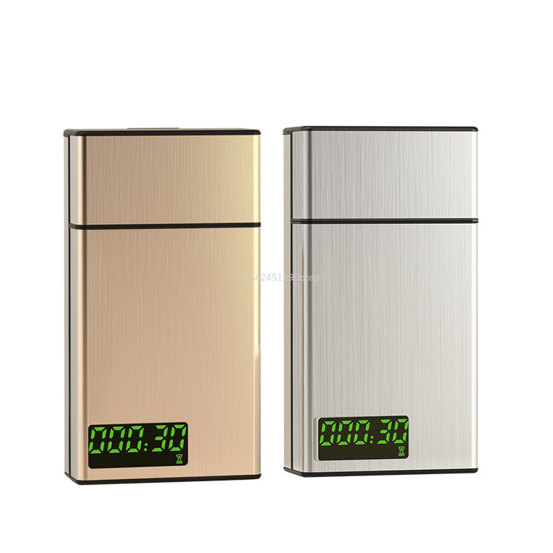 Smart Cigarette Lock Box for Smoking Cessation Timing Control Aluminum Alloy Box
