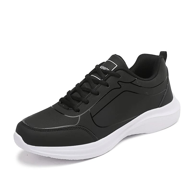 Men Winter Running Shoes Lightweight Anti Slip Walking Sneakers
