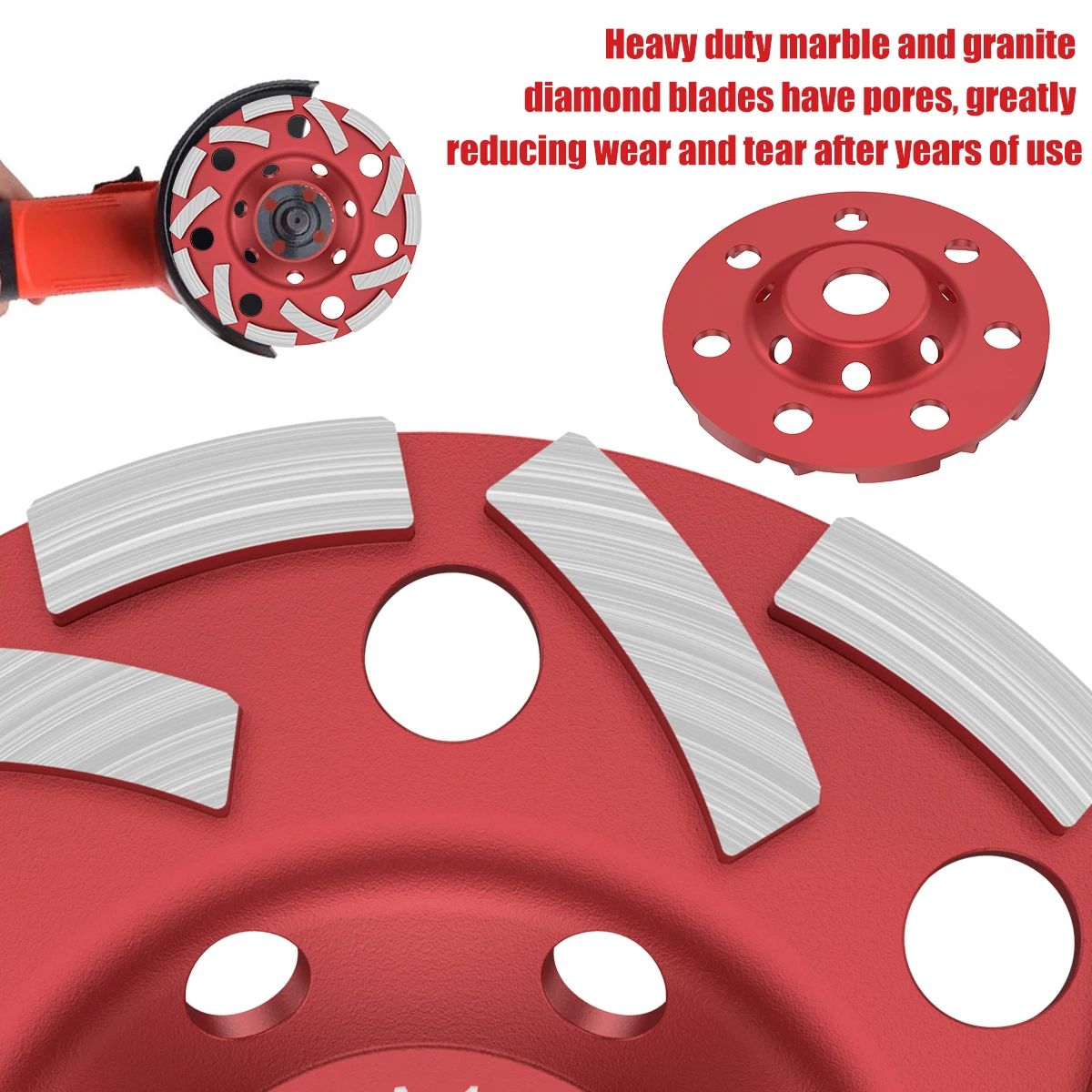 Diamond Grinding Wheel Disc Angle Grinder Cup for Concrete Wood Sanding