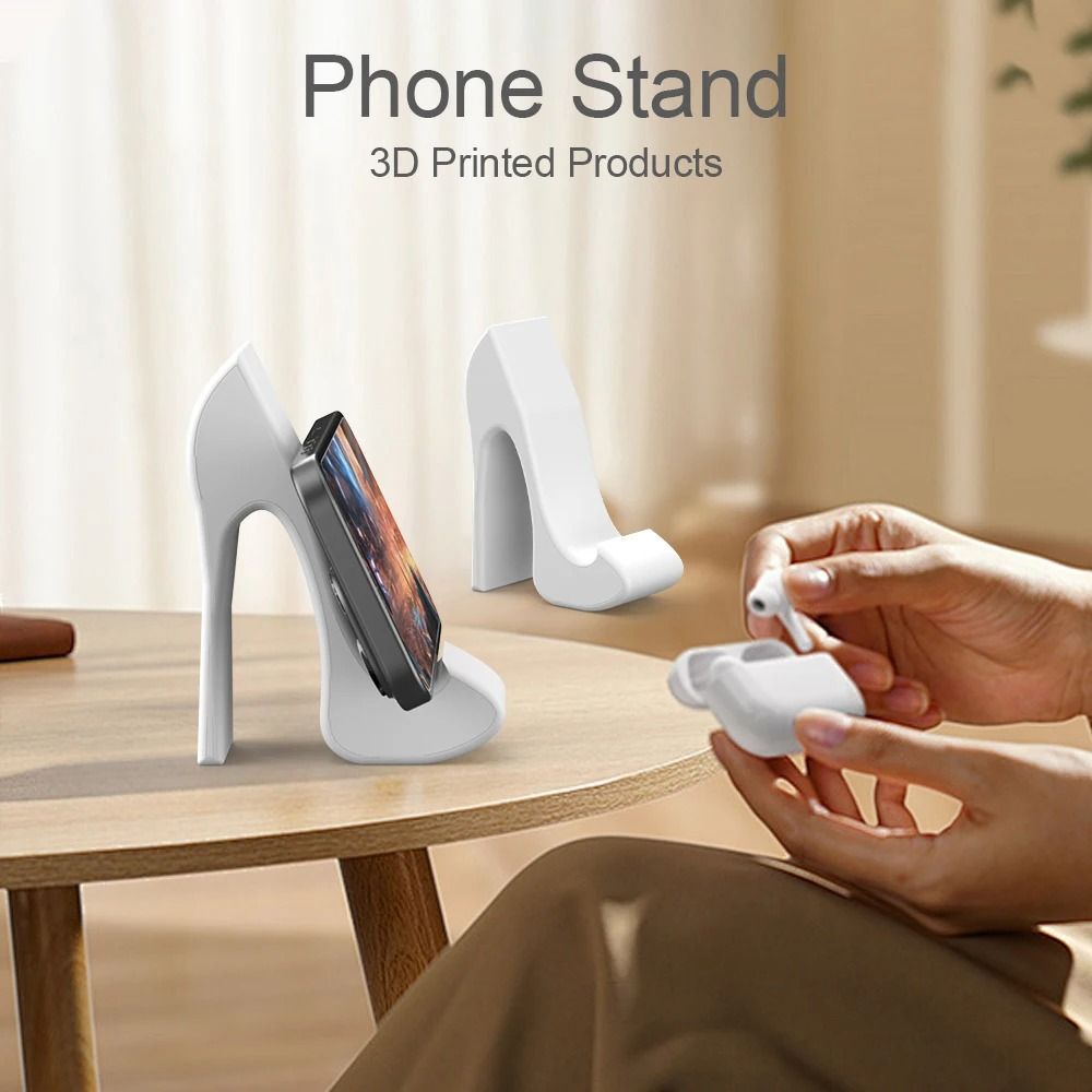 High Heel Phone Stand Holder Cute Desk Mobile Phone Stand