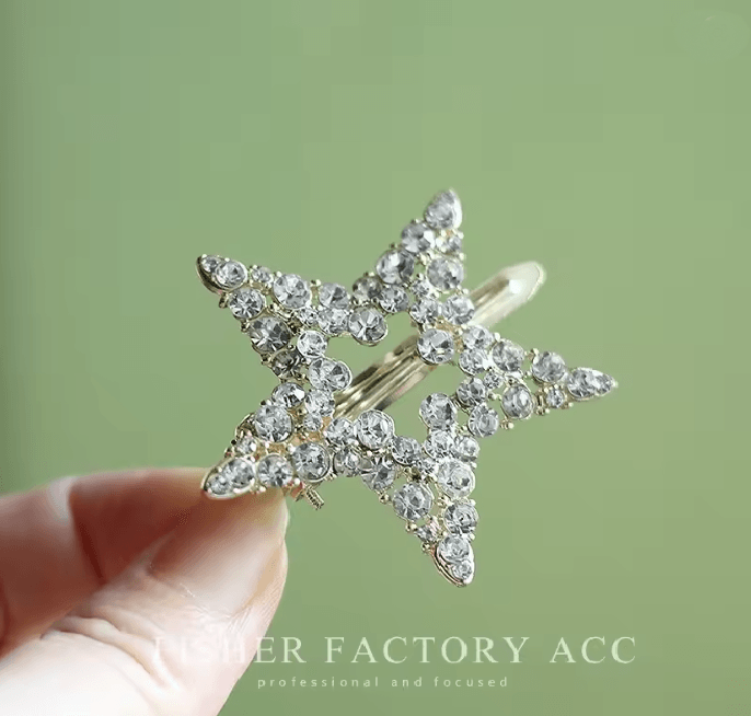 StarGlimmer Rhinestone Hair Clip