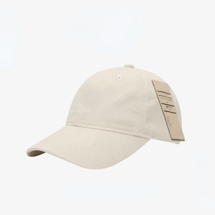 Everyday Cotton Duckbill Cap Lightweight Japanese Style Sun Hat