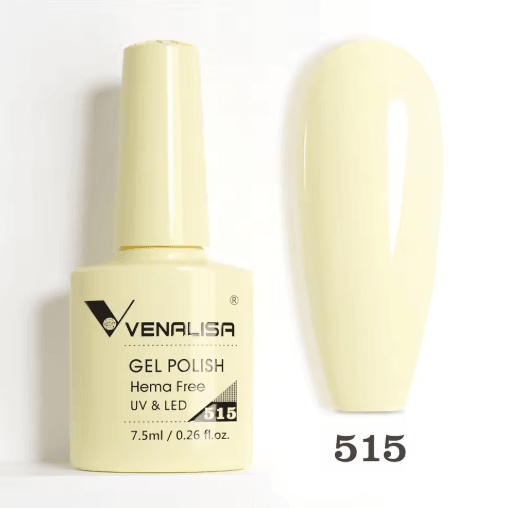Venalisa HEMA and TPO Free Glitter Gel Nail Polish Jelly Pink Nude Collection