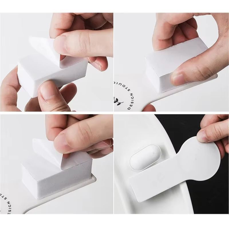 Self-Adhesive Toilet Lid Lifter Anti-Dirty Bathroom Seat Lid Handle