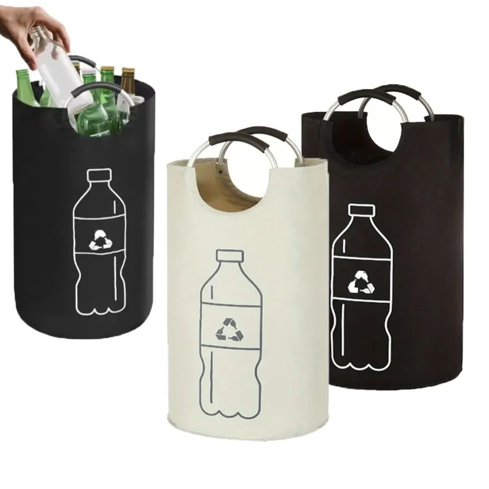 Foldable Large Capacity Bottle Storage Basket