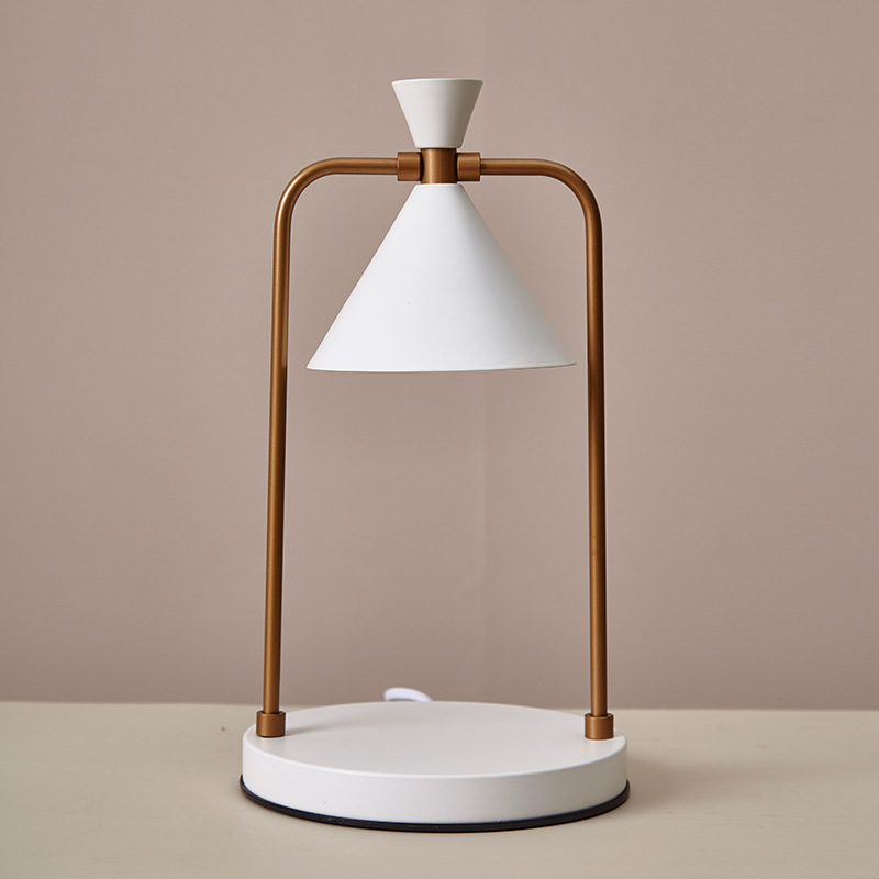 Electric Candle Warmer Lamp, Dimmable Top-Down Wax Melter Burner for Safe, Desk, Table Lamp for Home, Spa