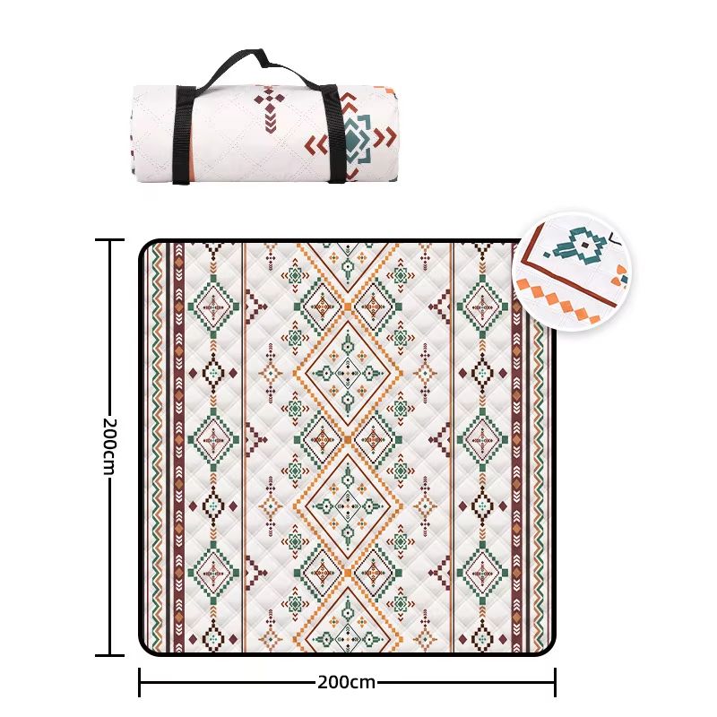 Extra Large Waterproof Outdoor Picnic Blanket 6'6