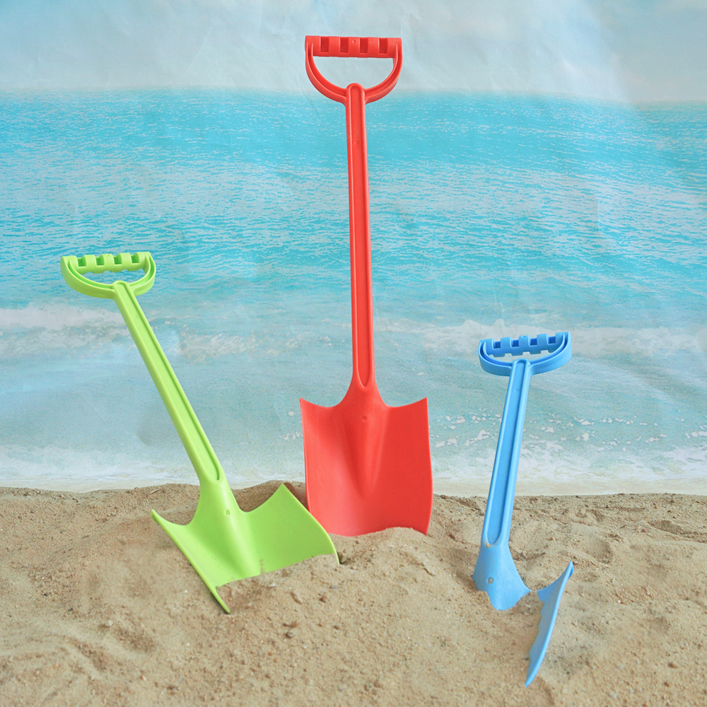 Kids Long Handle Beach Shovel Sand and Snow Toy for Outdoor Play