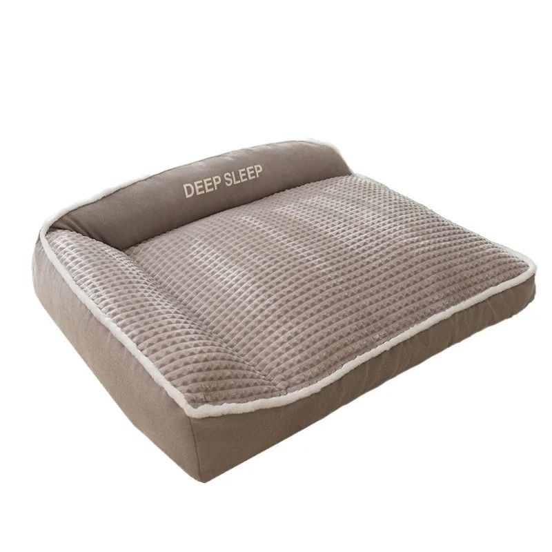 Cat and Dog Bed Non Slip Warm Soft Kennel with Removable Cushion