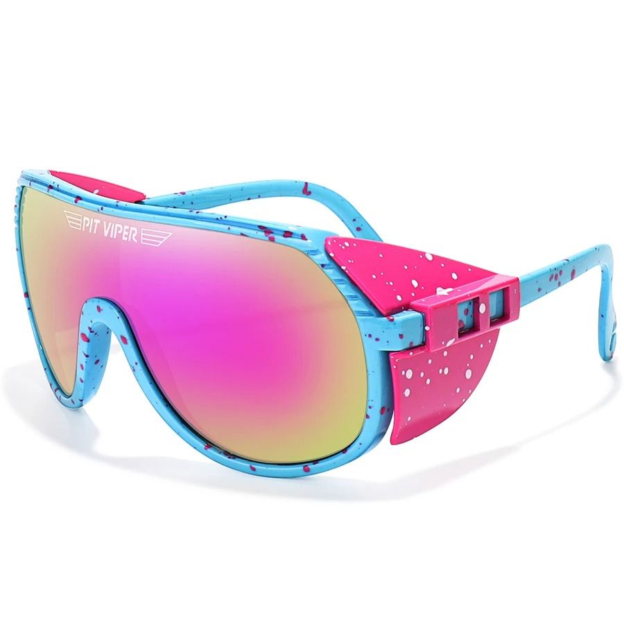 Vintage Pilot Cycling Sunglasses UV400 Sport MTB Goggles for Men and Women