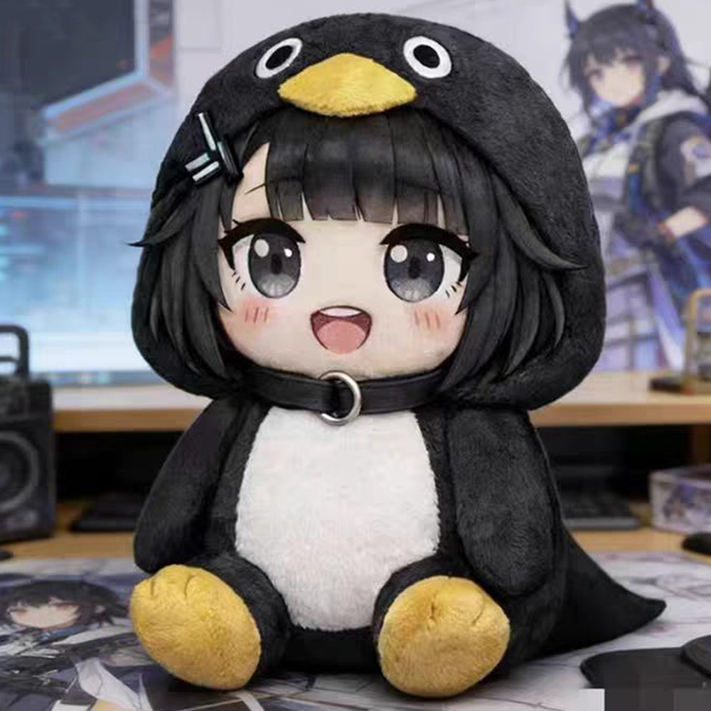 Gugu Gaga Penguin Plush Toy Soft Stuffed Animal Doll for Kids Gifts and Room Decor