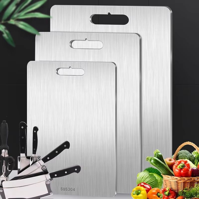 316 Stainless Steel Double Sided Cutting and Kneading Board – Hygienic Kitchen Prep Panel