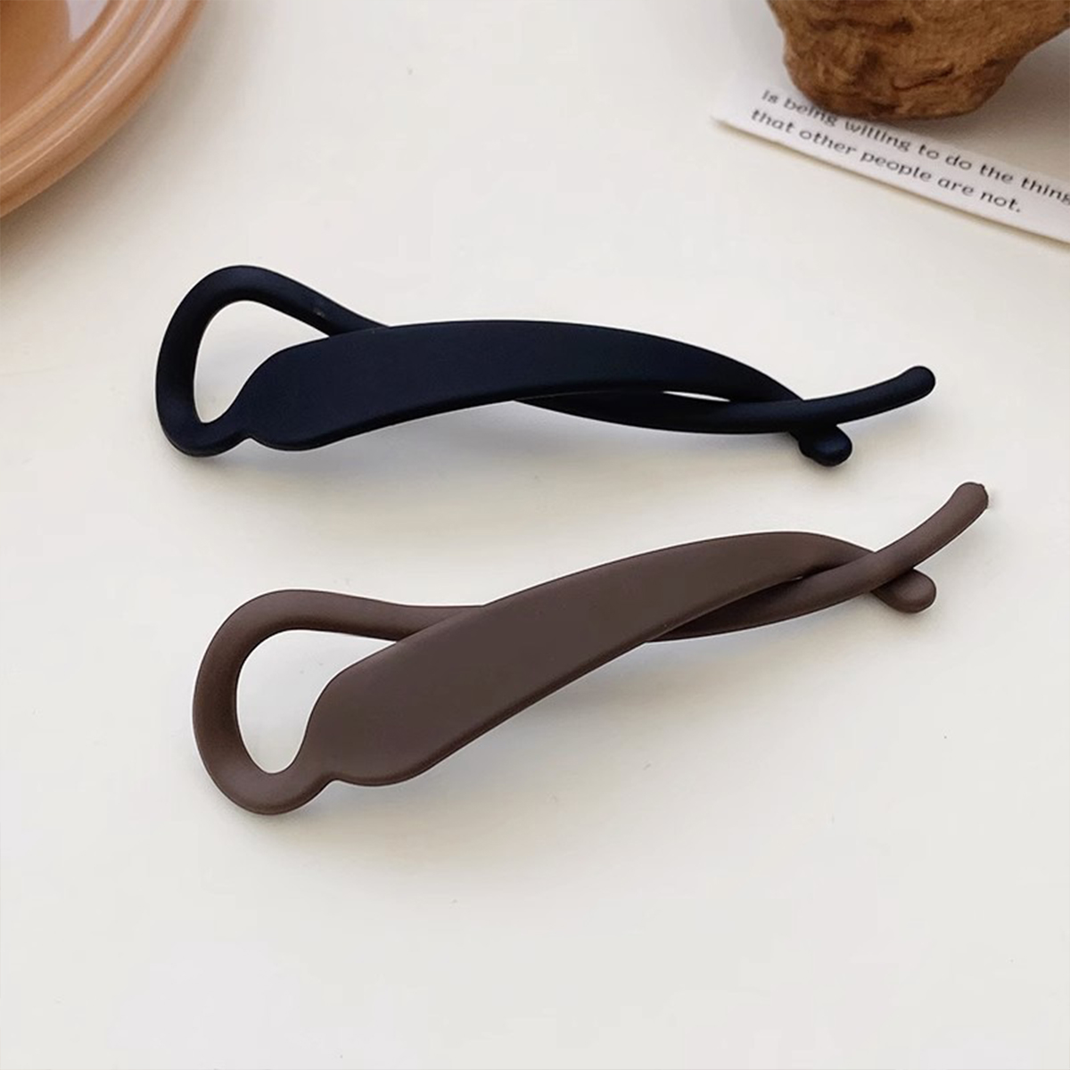 Elegant Vertical Ponytail Hair Clip – Simple Fashion Banana Clip for Womens Hair Accessories