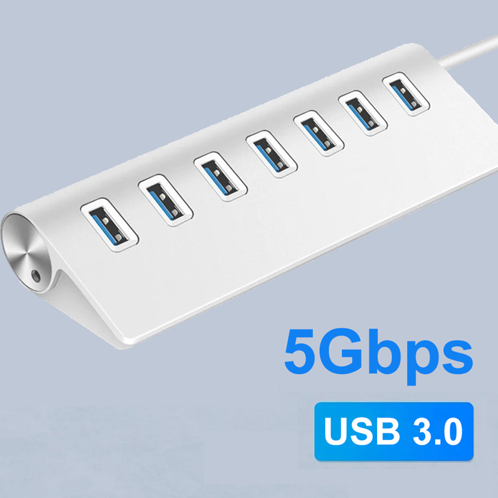 Docking Station Expander for Laptop, Aluminum Alloy USB Adapter