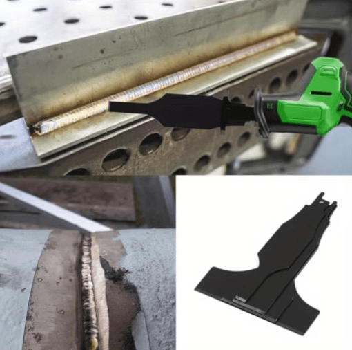Heavy-Duty Reciprocating Saw Scraper Blade Set – 4-Piece Steel Removal Kit