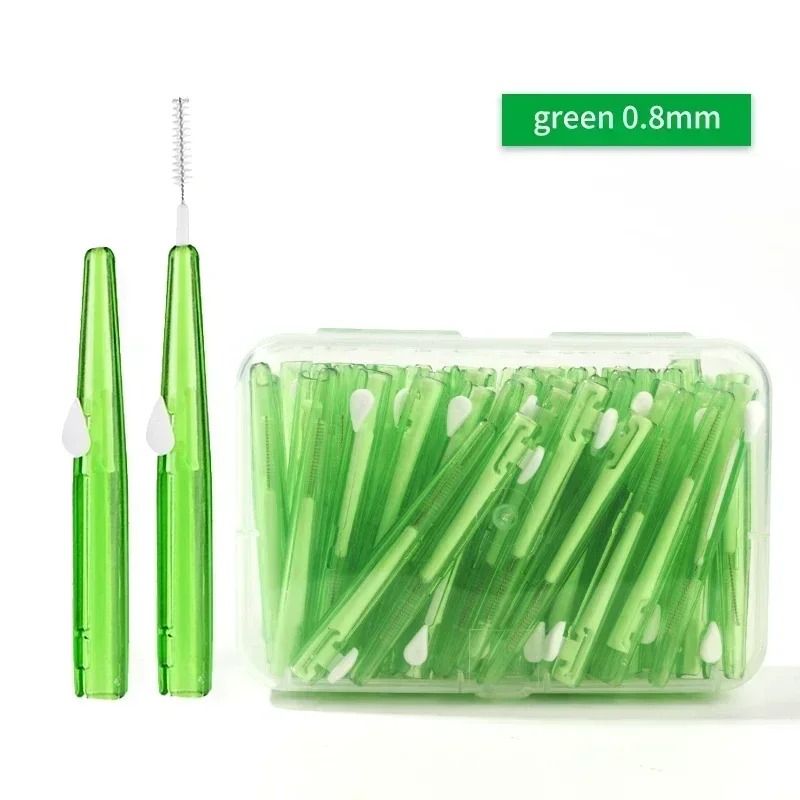 Curved Interdental Cleaning Brush Set – 20 Piece Dental Care Kit