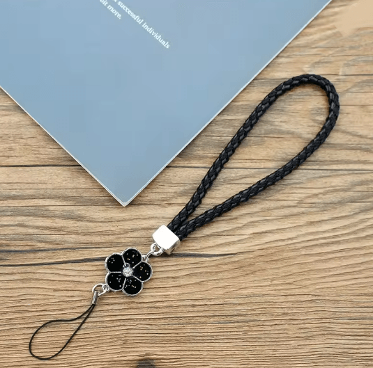 Cute Flower Phone Wrist Strap Universal Phone Lanyard Keychain Strap