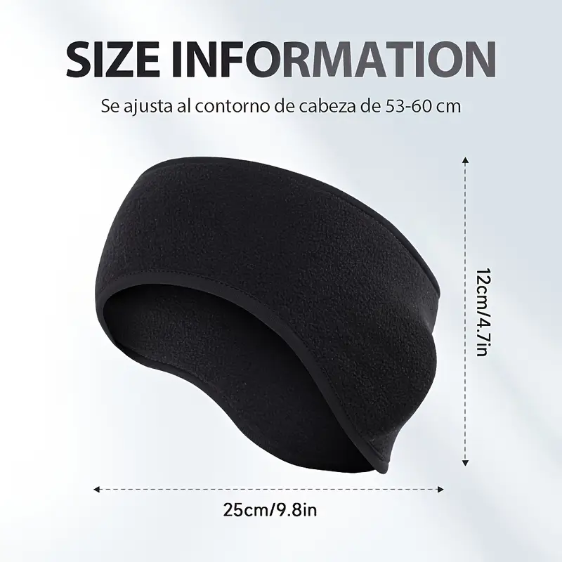 Winter Fleece Ear Warmer Pro Breathable Running Headband