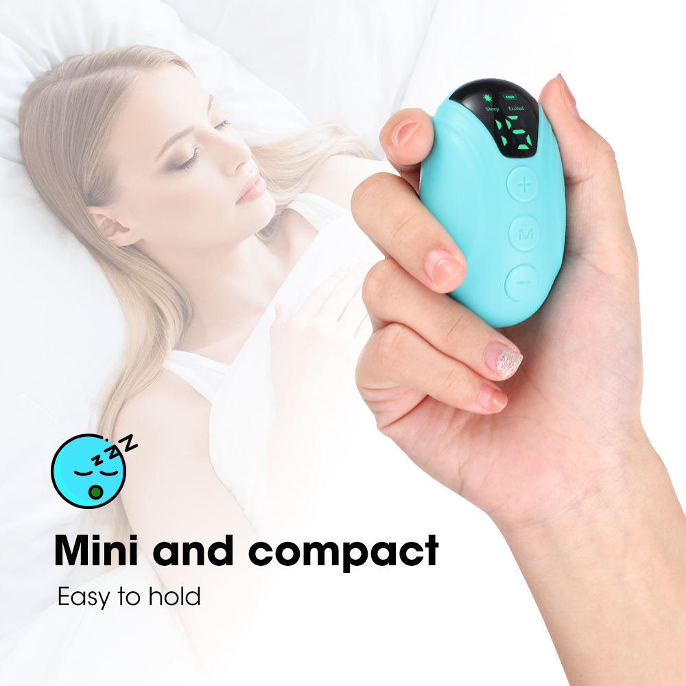 Smart Anti-Snoring Device, EMS Pulse Snore Stopper for Sleep Apnea Relief