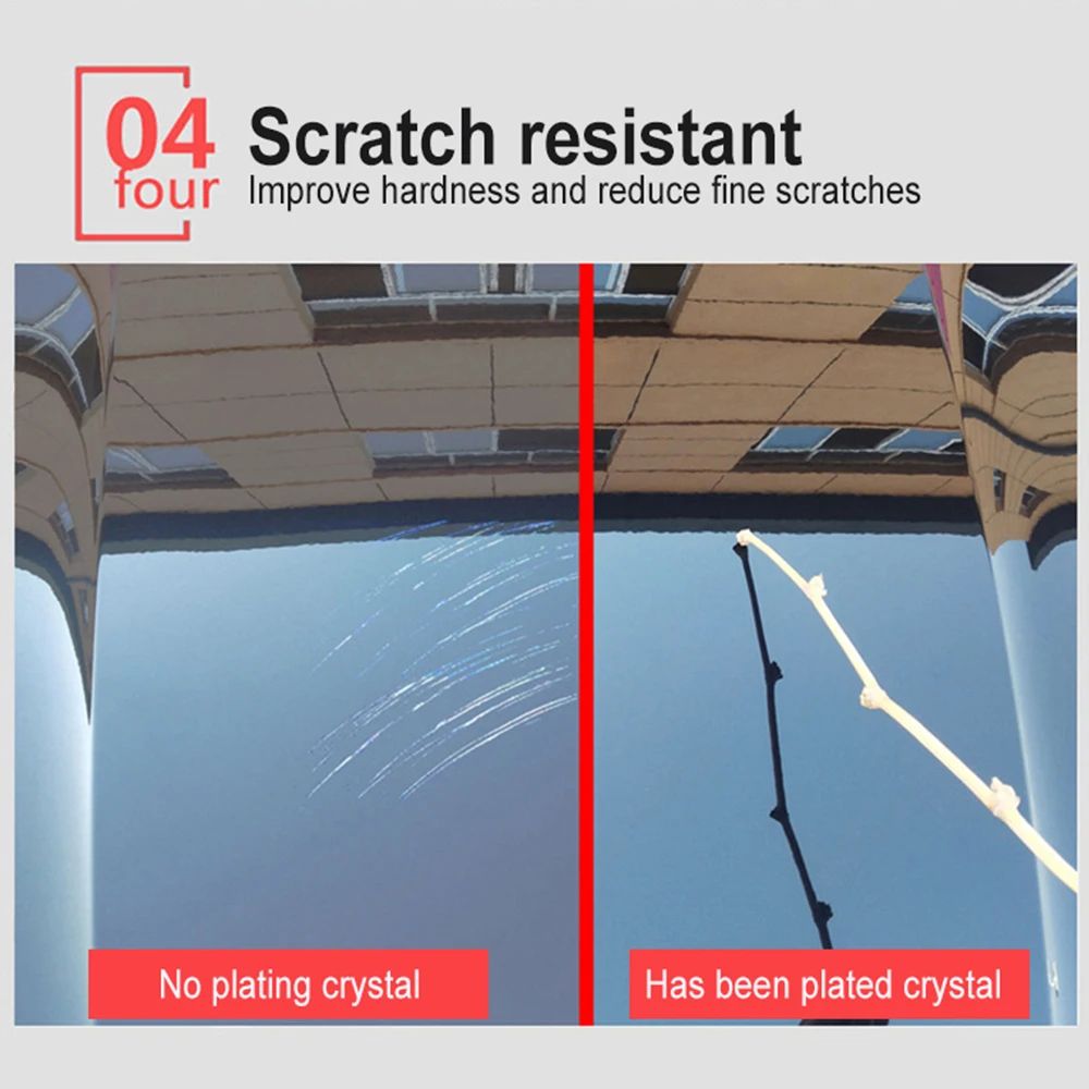 HydroShield 10H Ceramic Car Coating – 2pcs 30ml Anti-Scratch Hydrophobic Paint Protection Polish