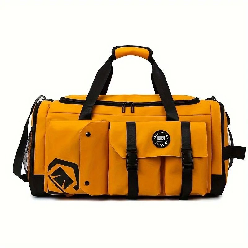 Large Travel Backpack Wet Dry Separation Gym Backpack with Shoe Compartment