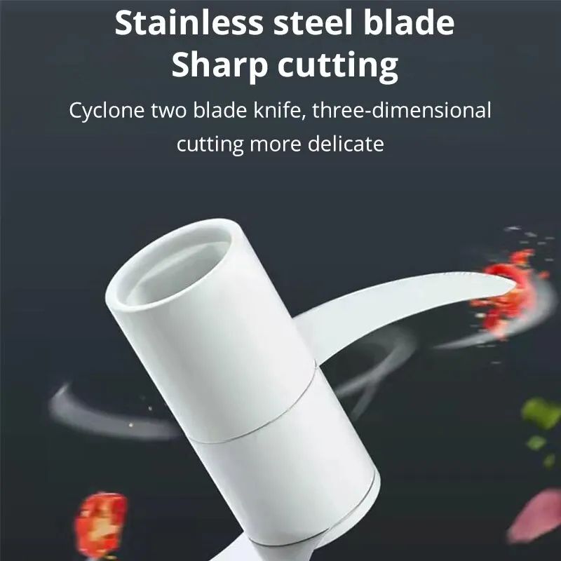 SwiftPull Manual Garlic Chopper – Hand Pull Food Chopper & Garlic Mincer