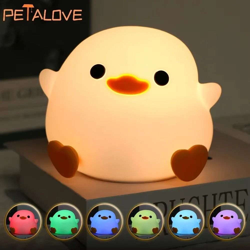 Rechargeable DoDo Duck Silicone Night Light