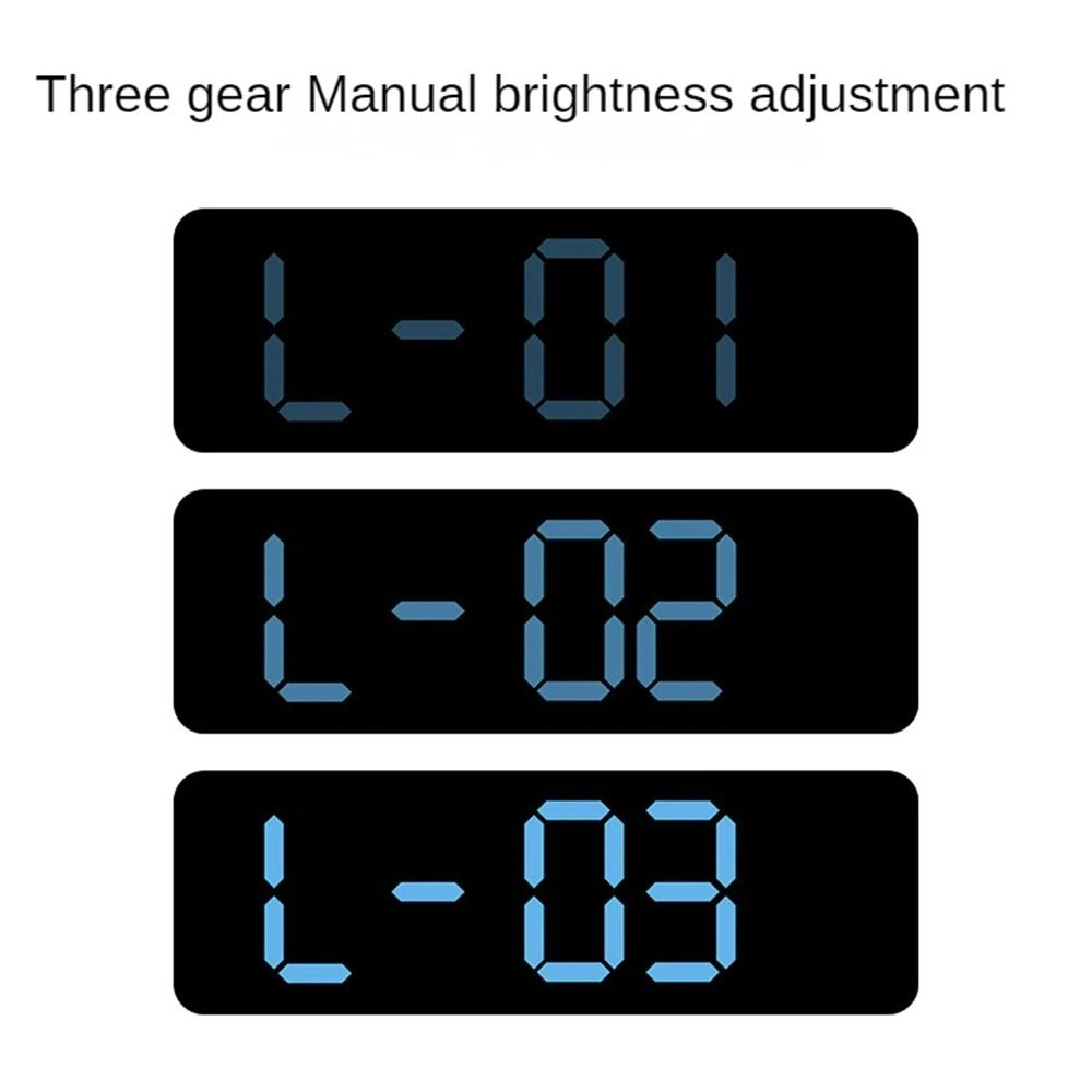 Pro Series Large Digital LED Display Clock