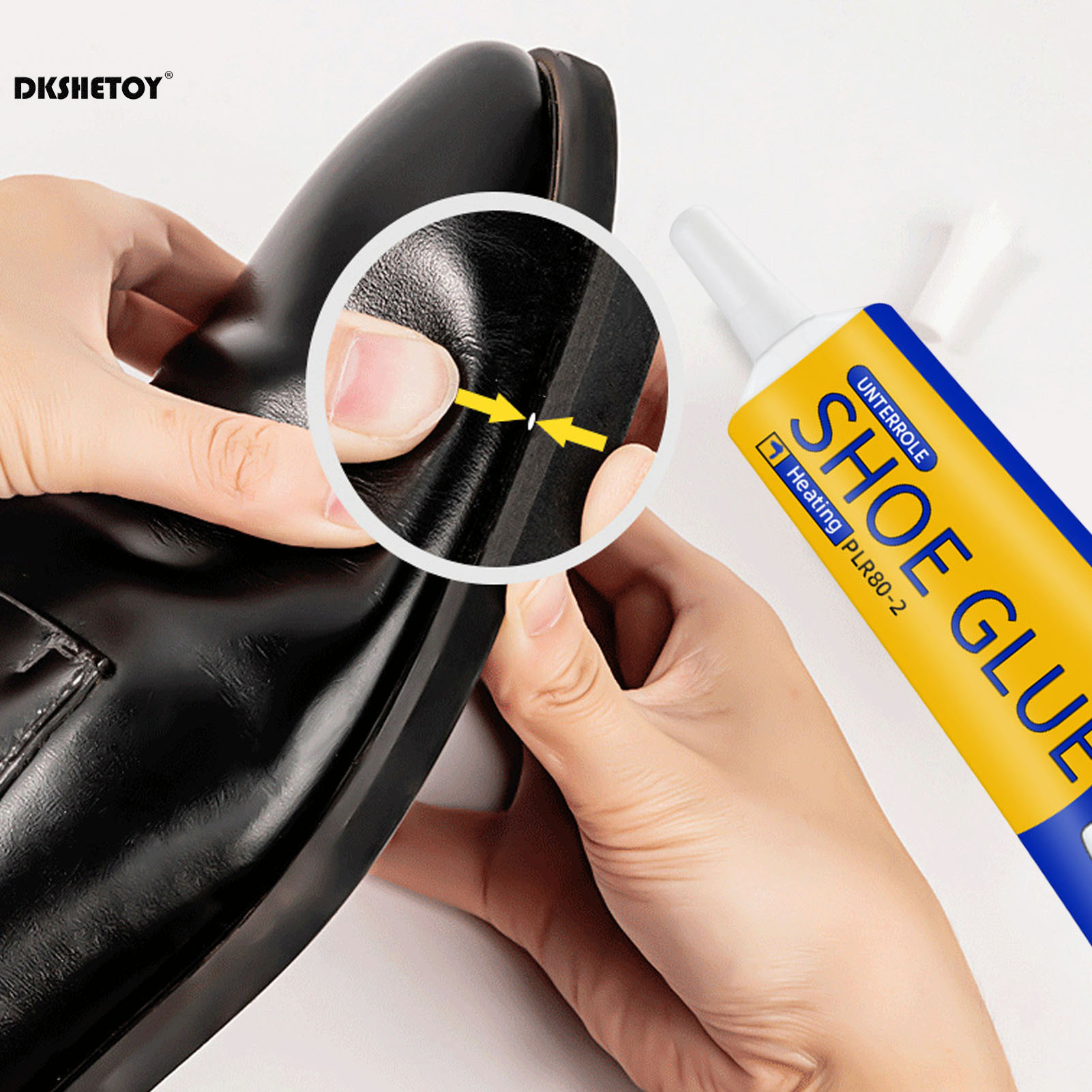 Super Strong Waterproof Shoe Glue for Fast Sneaker and Boot Repairs DIY Leather & Fabric Adhesive