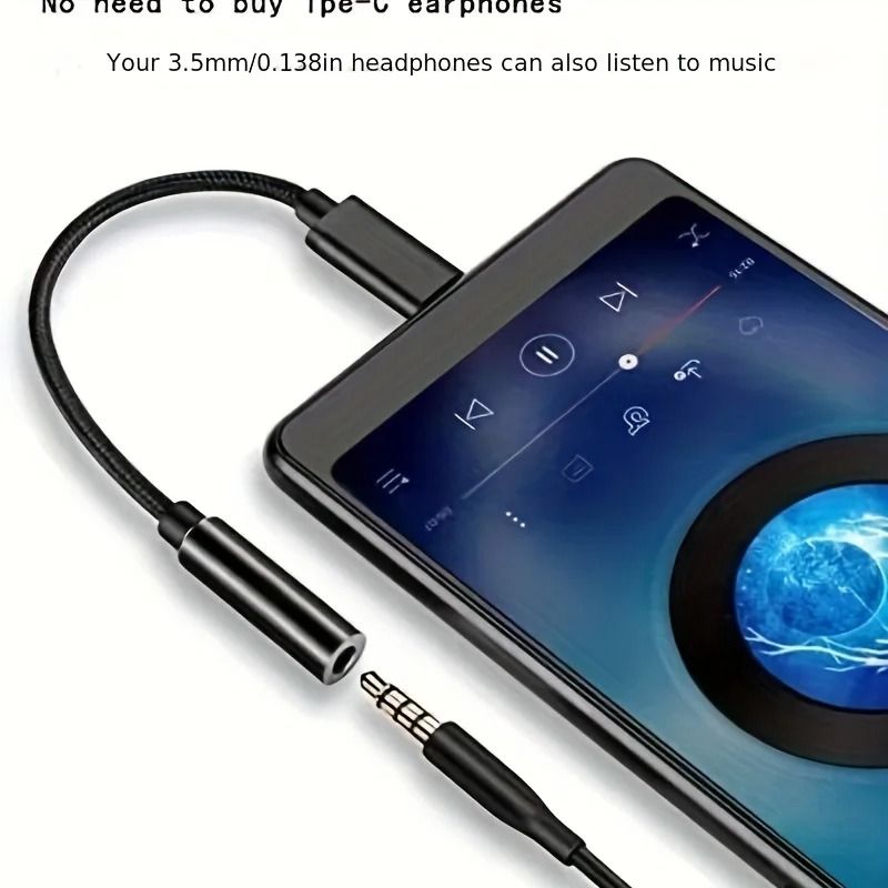 USB Type-C to 3.5mm Hi-Fi Audio Adapter